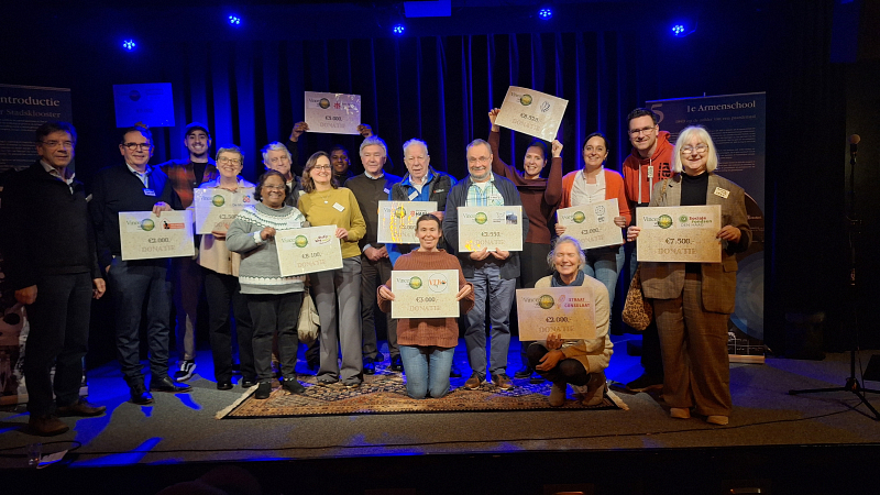 Uitreiking donaties 2026