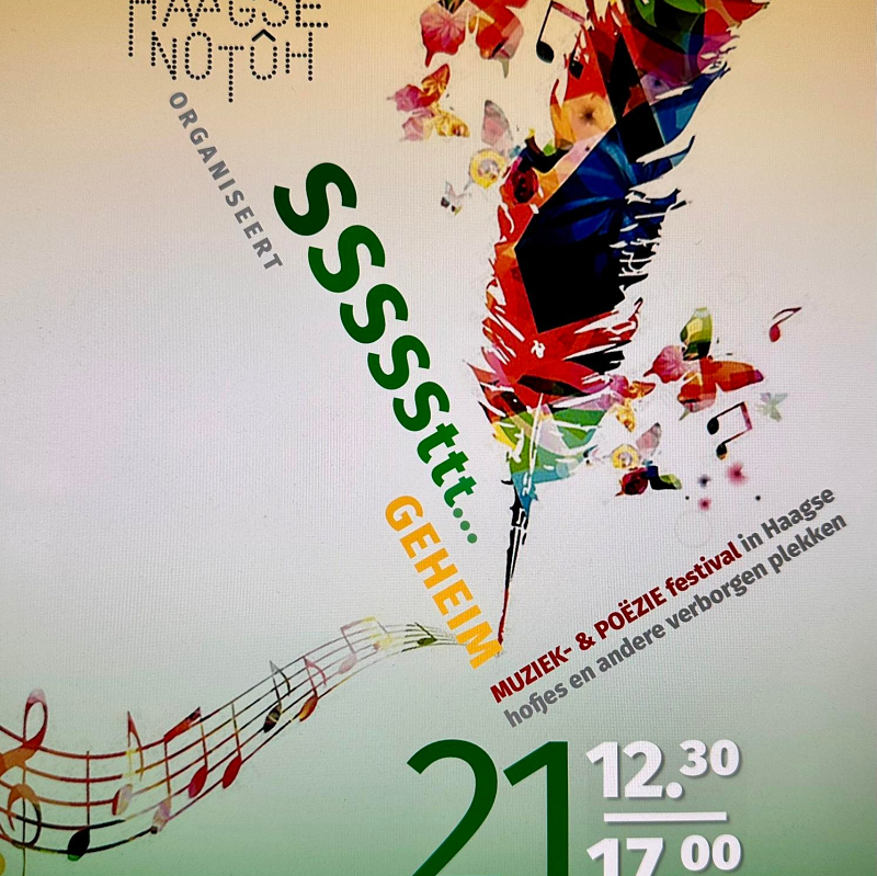 21 september: Sssst Hofjesfestival